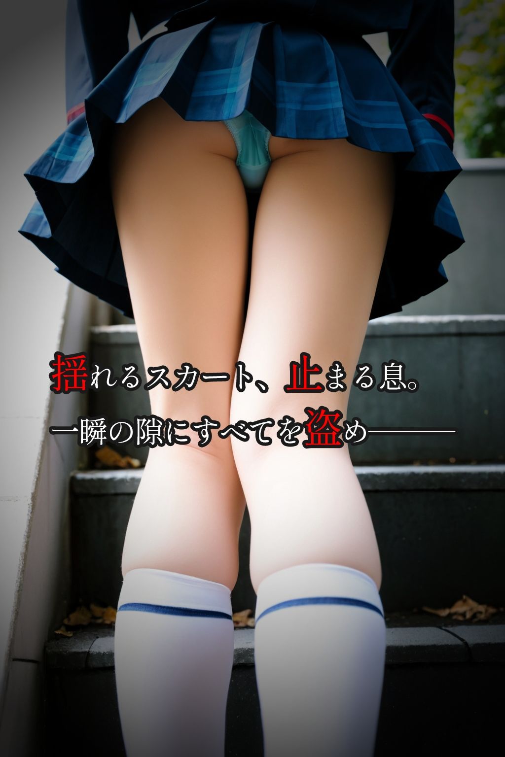 サンプル画像5:【盗撮100人斬り】無防備JKをストーキング。パンチラ隠し撮りの全記録。8(びろびろまん) [d_650104]