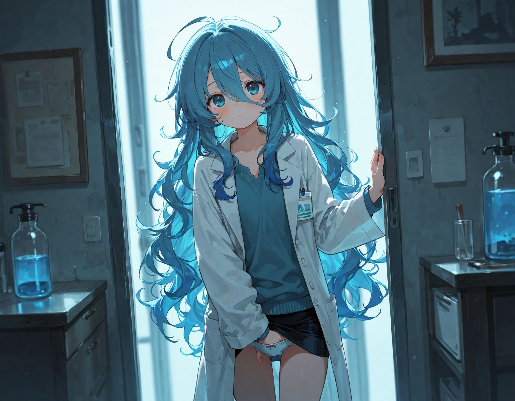 サンプル画像3:少女図鑑  化学オタク編(パッタイ) [d_650193]