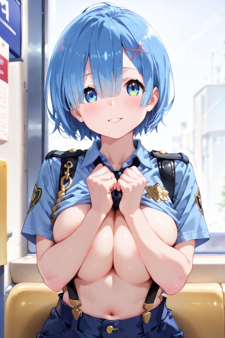 サンプル画像5:サスペンダーポリスれ〇の変態取調室〜イラスト集〜(こうかふぇ) [d_650208]