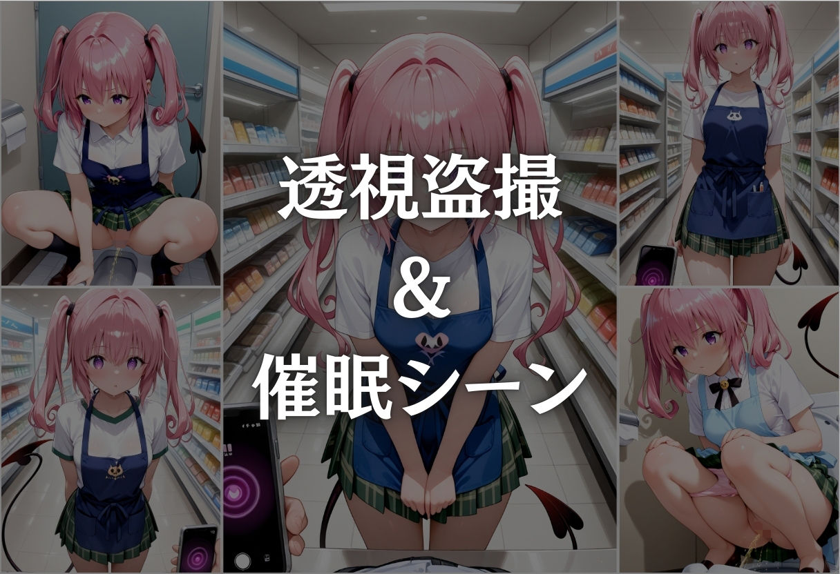 サンプル画像4:コンビニバイト中に催●され中出しされまくるナナ・アスタ・デビルーク(NEXTAI) [d_650225]