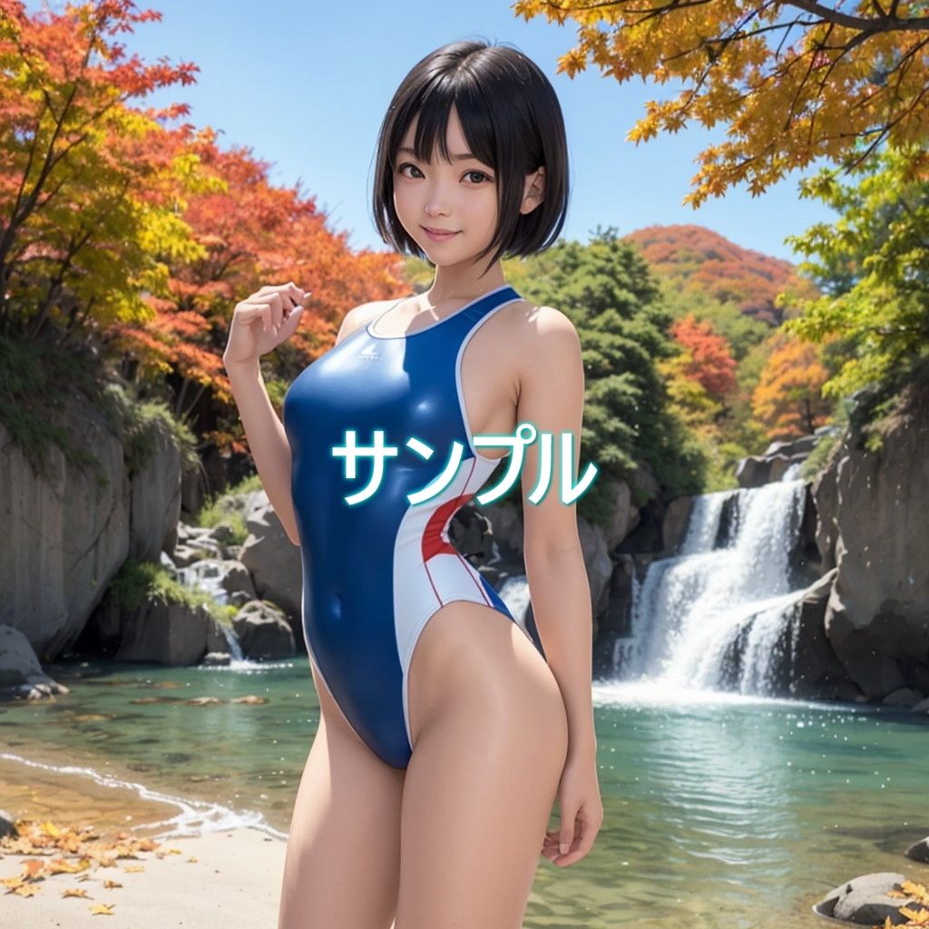 サンプル画像5:日々是競泳水着の彼女【11月】(バスターデュエル) [d_650243]