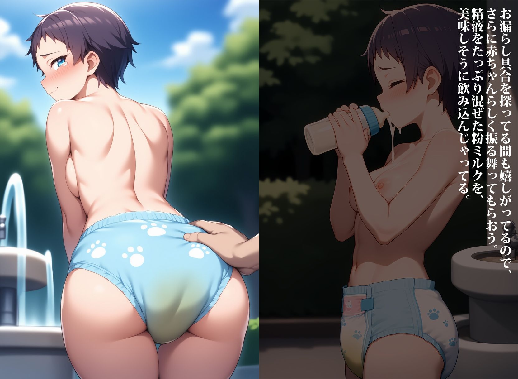 女子達に人気な王子様女子、本性お漏らしマゾなのはウチらだけの内緒な？ 画像8