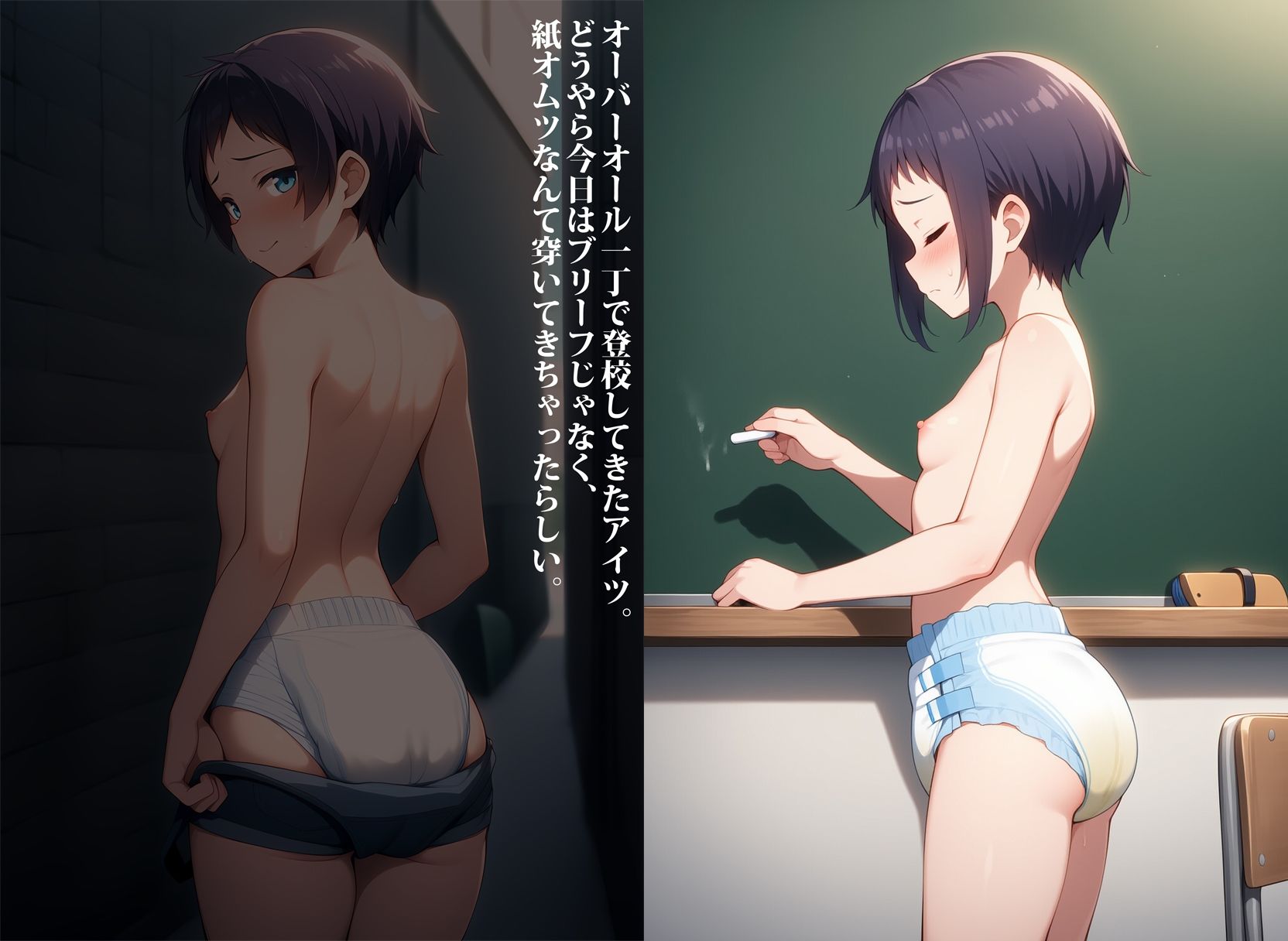 女子達に人気な王子様女子、本性お漏らしマゾなのはウチらだけの内緒な？ 画像9