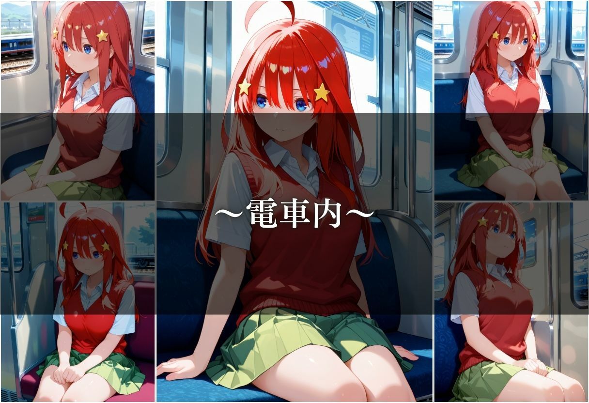 【電車痴●】痴●列車〜中野五月〜 画像3