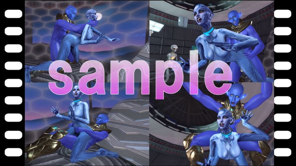 サンプル画像3:宇宙人にアブダクションされた女子大生(ガールズラブボイス) [d_650308]