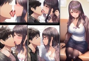 ベロチュー大好きな方へお勧めの超美麗AI画集 画像9