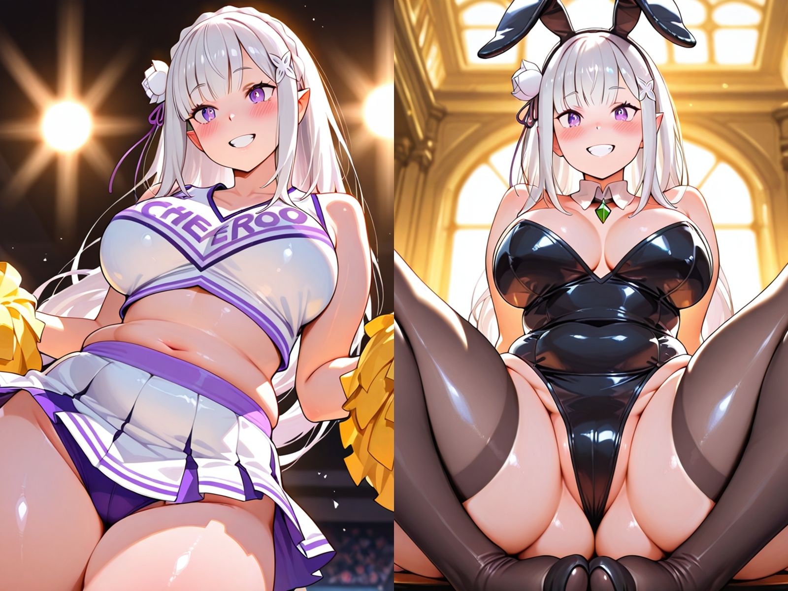 サンプル画像2:初恋のあのヒロインと純愛ラブコス生活 エ○リア(ニジムチ) [d_650365]