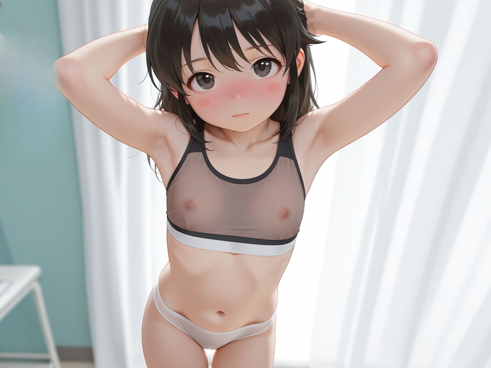 定期健診で未〇熟なおまんこまで盗撮されてしまうおんなのこ 半熟チェリーパイ別館 エロ画像3