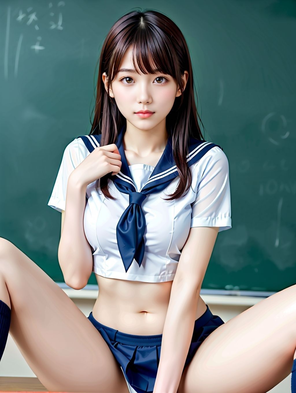美少女M字開脚集2 画像2