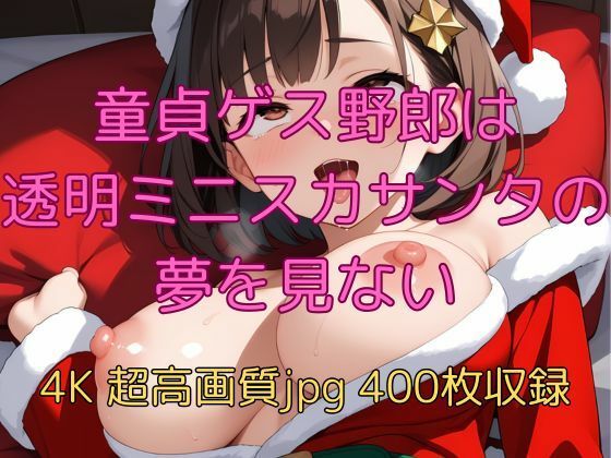 童貞ゲス野郎は透明ミニスカサンタの夢を見ない【velvetAI】