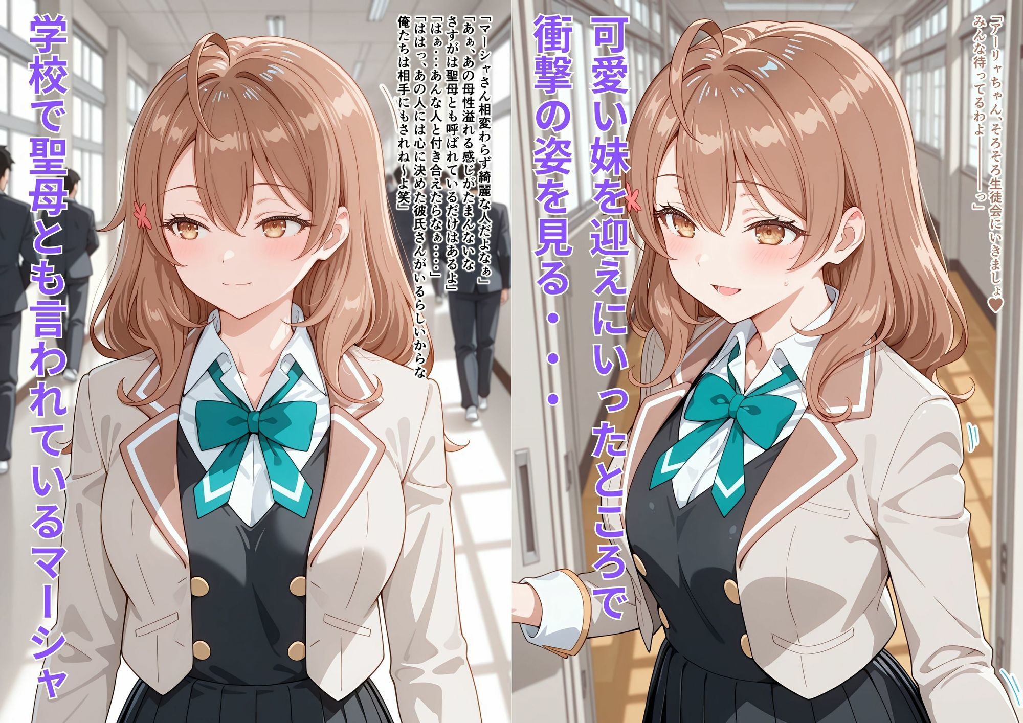 サンプル画像2:お姉ちゃんも負けてない！？  ふたり仲良く揃って淫乱ドスケベ肉便器(はやふ) [d_650649]