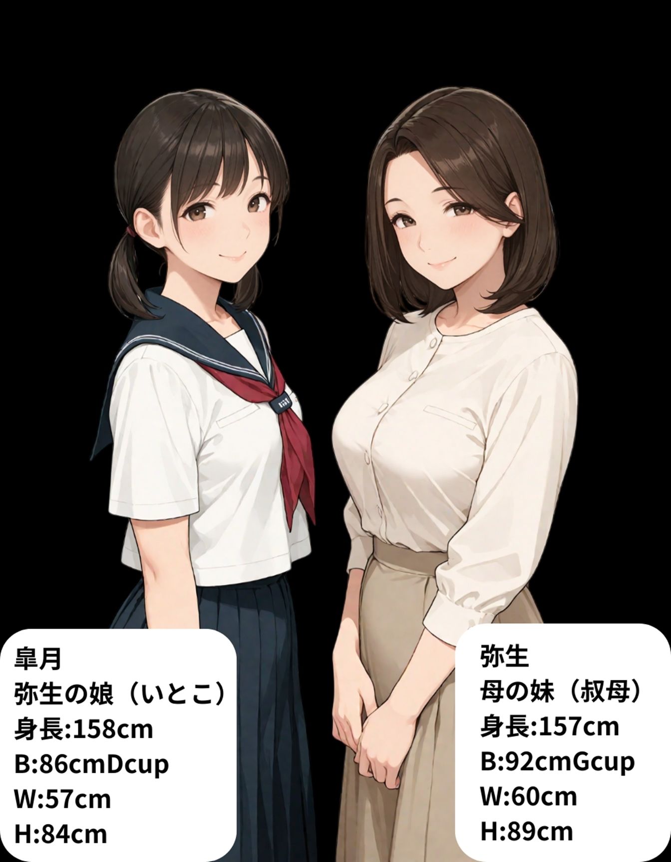 夏休み親戚の家で初体験 弥生おばさん編 えいあいにじ エロ画像3