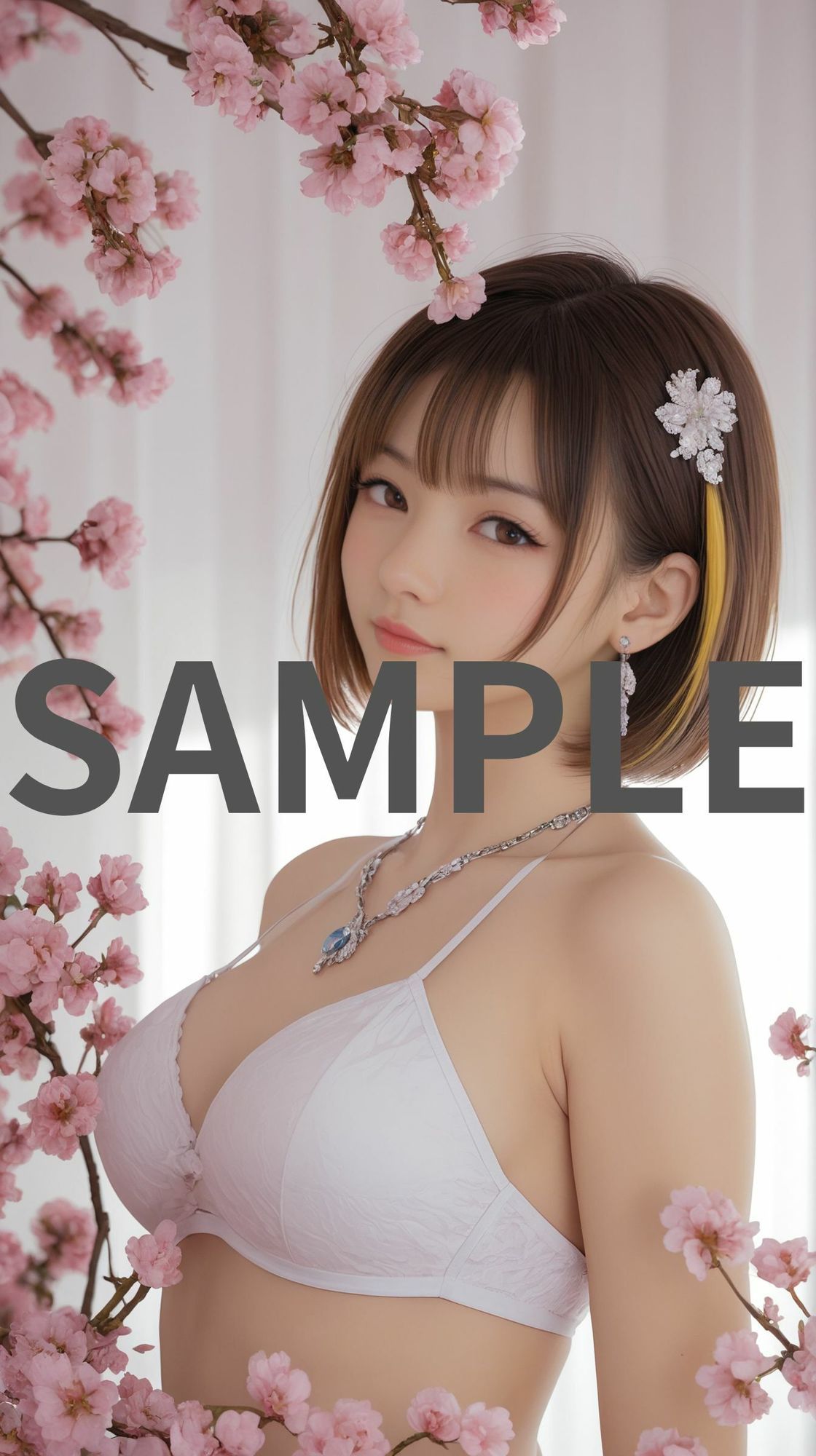 サンプル画像1:バーチャルグラビア – 次元を超えた彼女2(AIヴィーナスパブ) [d_650703]