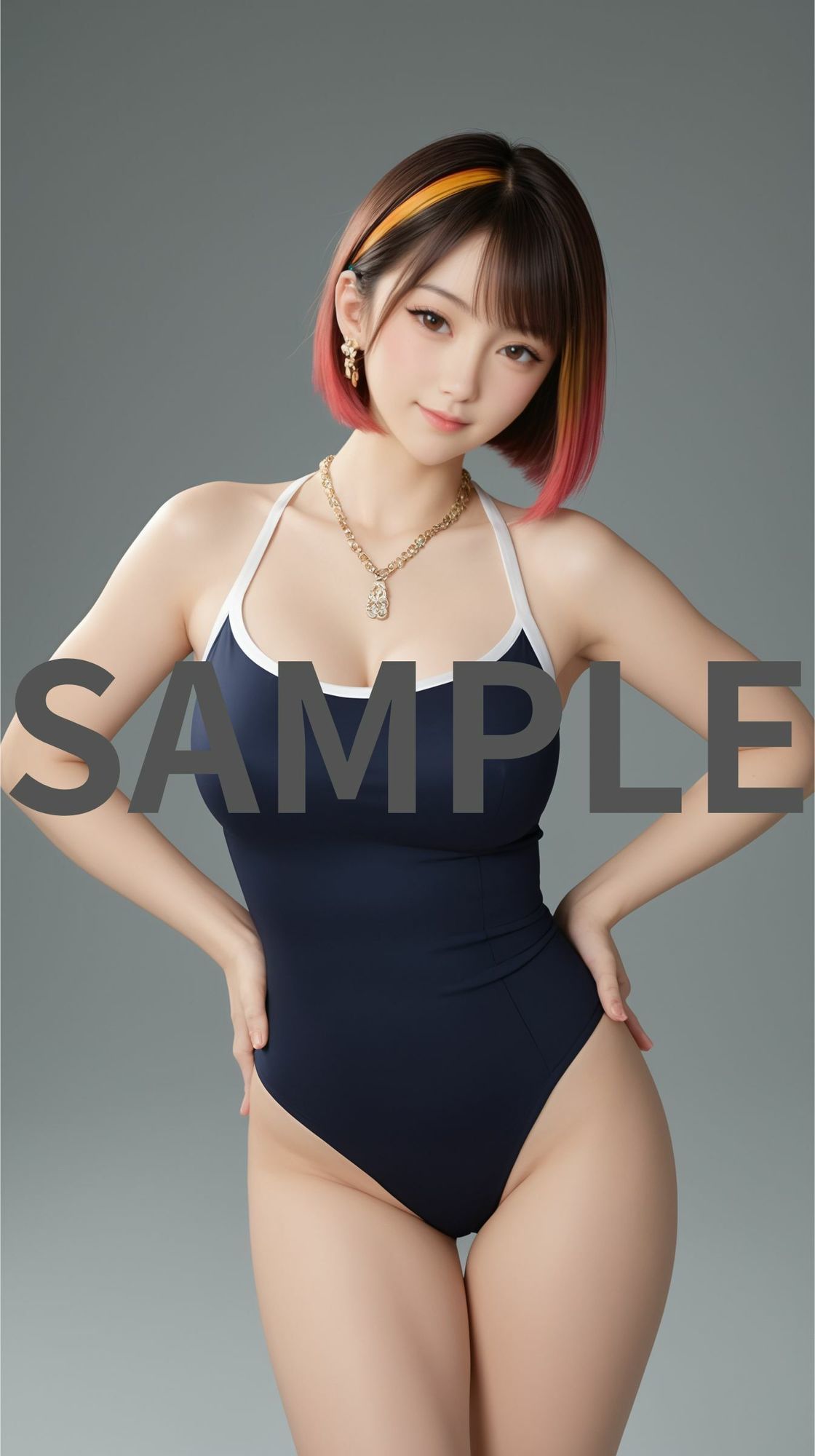 サンプル画像2:バーチャルグラビア – 次元を超えた彼女2(AIヴィーナスパブ) [d_650703]