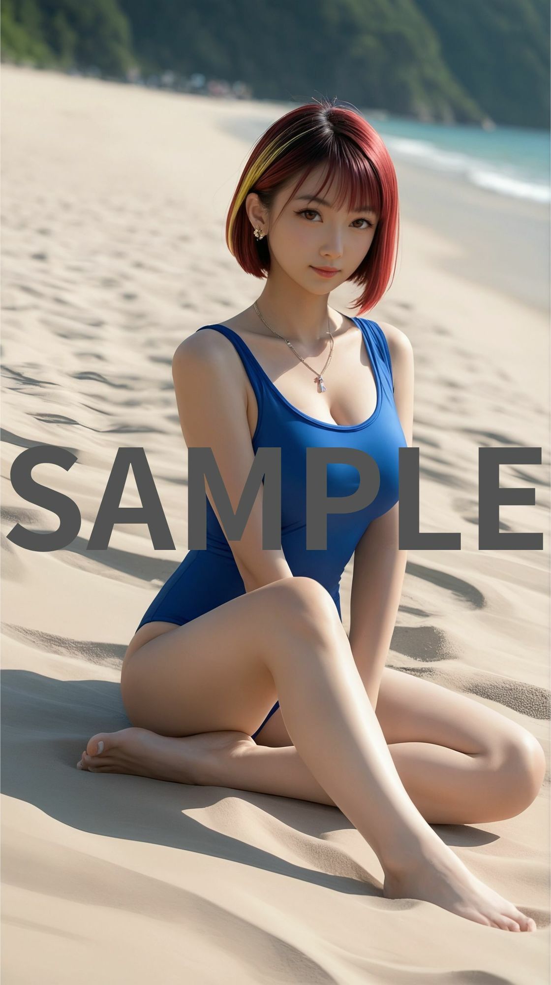 サンプル画像6:バーチャルグラビア – 次元を超えた彼女2(AIヴィーナスパブ) [d_650703]