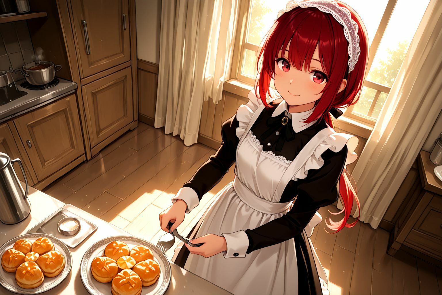 うちのえっちな専属ハツラツ性処理メイドさん 画像1