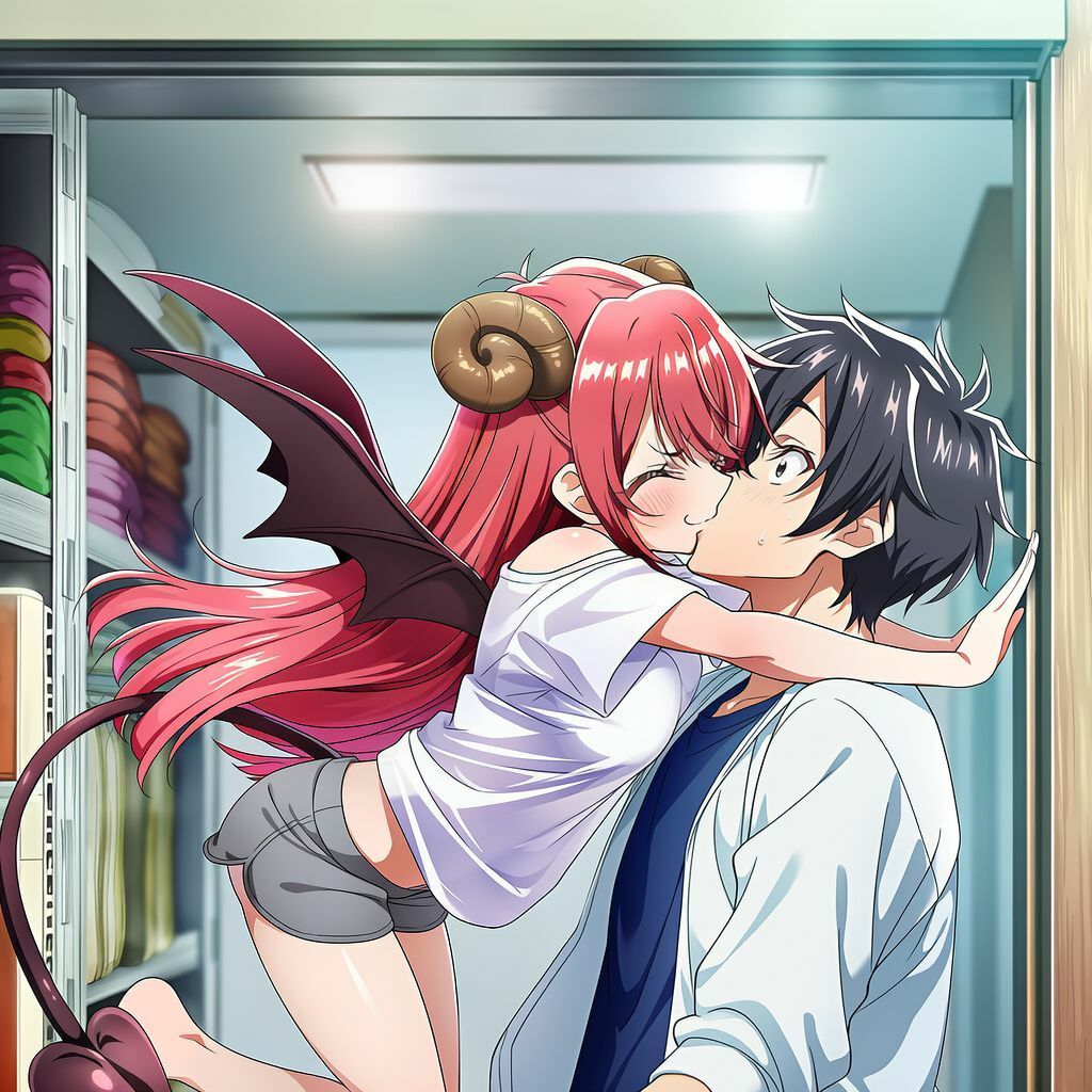 なぜか召喚されたサキュバスはキスをすると発育していく_出会い編 画像5