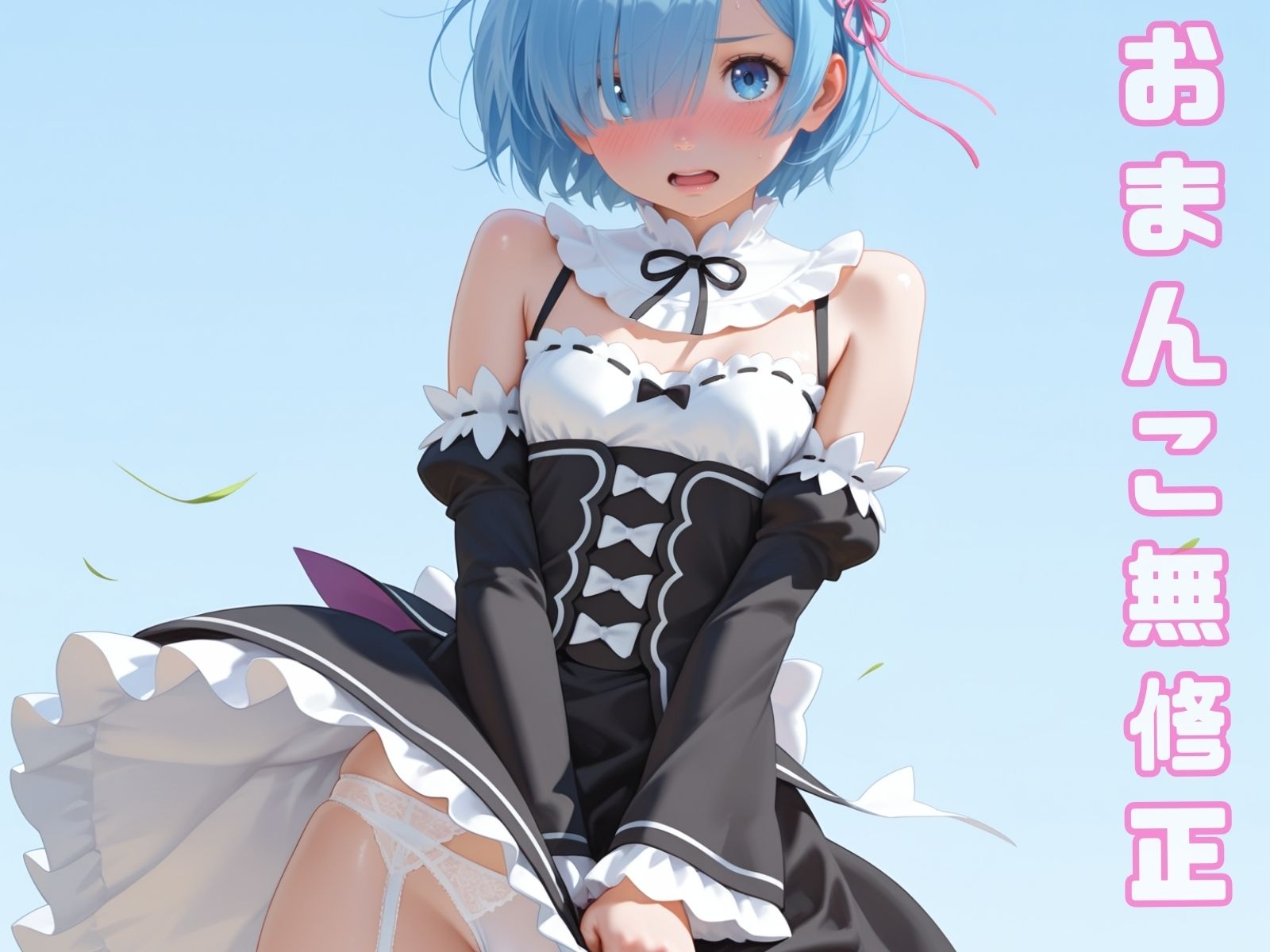 モザイク無しちっぱいレ〇着せ替えて食い込ませておまんこまるだし7