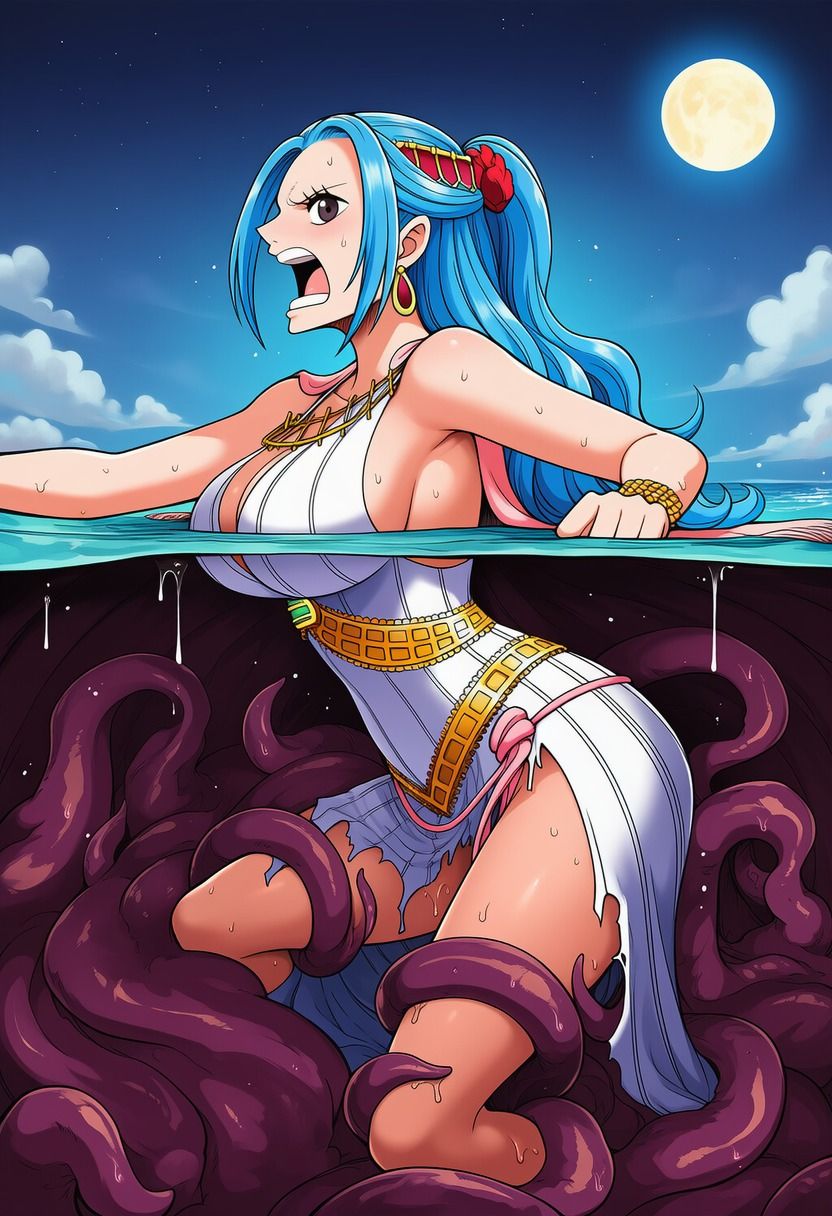 ビビ vs ぬるぬる触手 画像5
