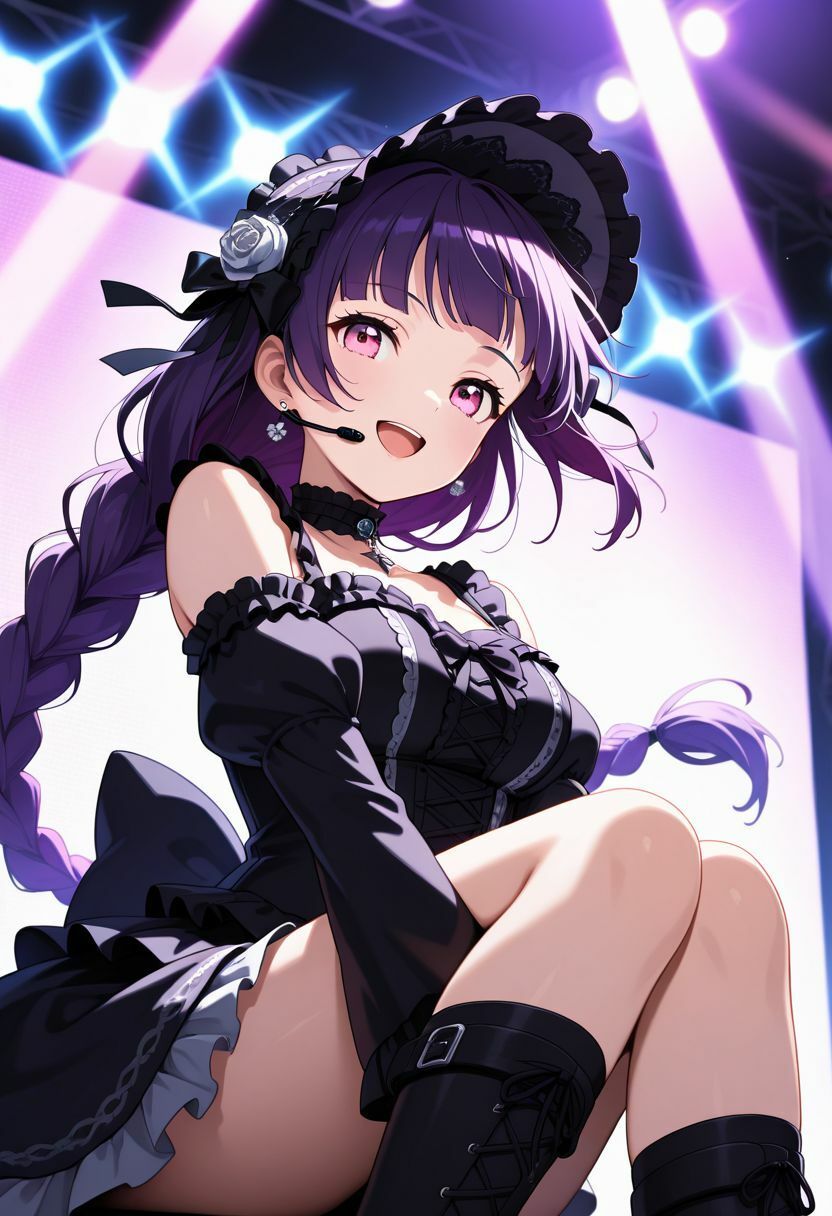 サンプル画像4:『ごしゅ推し紫リボン隊』vol.3  シエル@クールでもセクシー（はーと）(ぴぴ倶楽部) [d_651006]