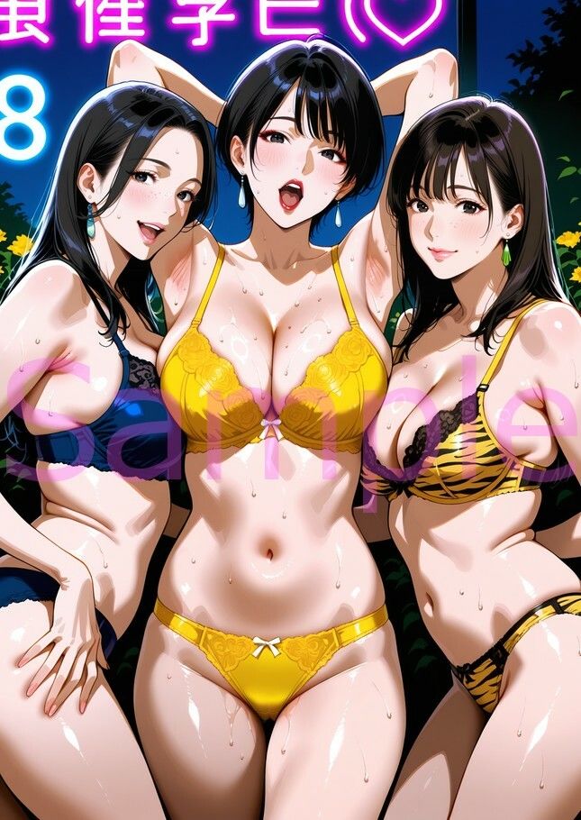 美魔女たちがひたすらワキを見せてくるCG写真集vol.2 画像6