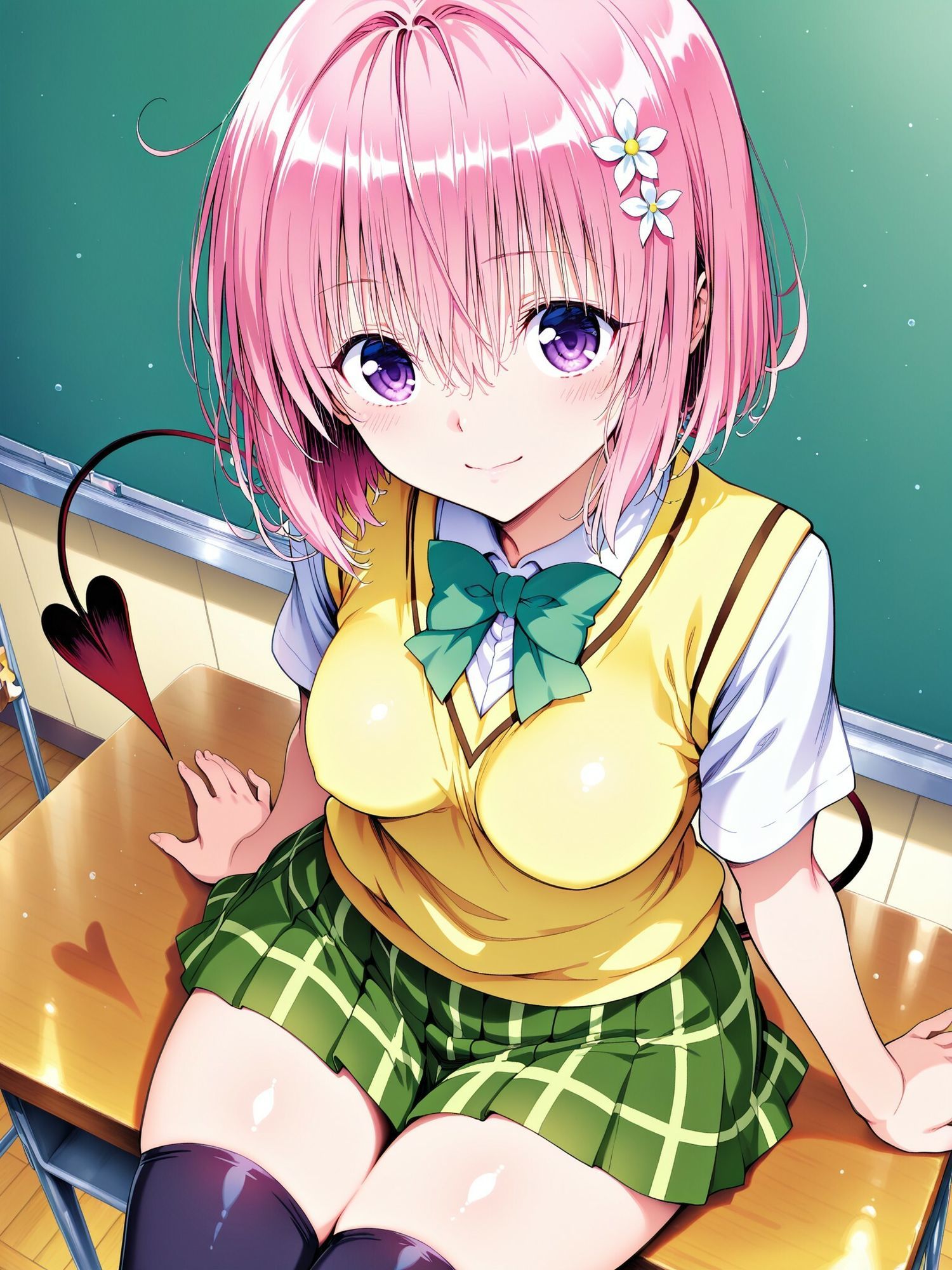 サンプル画像1:モ〇の災難〜制服敗北編〜(AI計画) [d_651097]