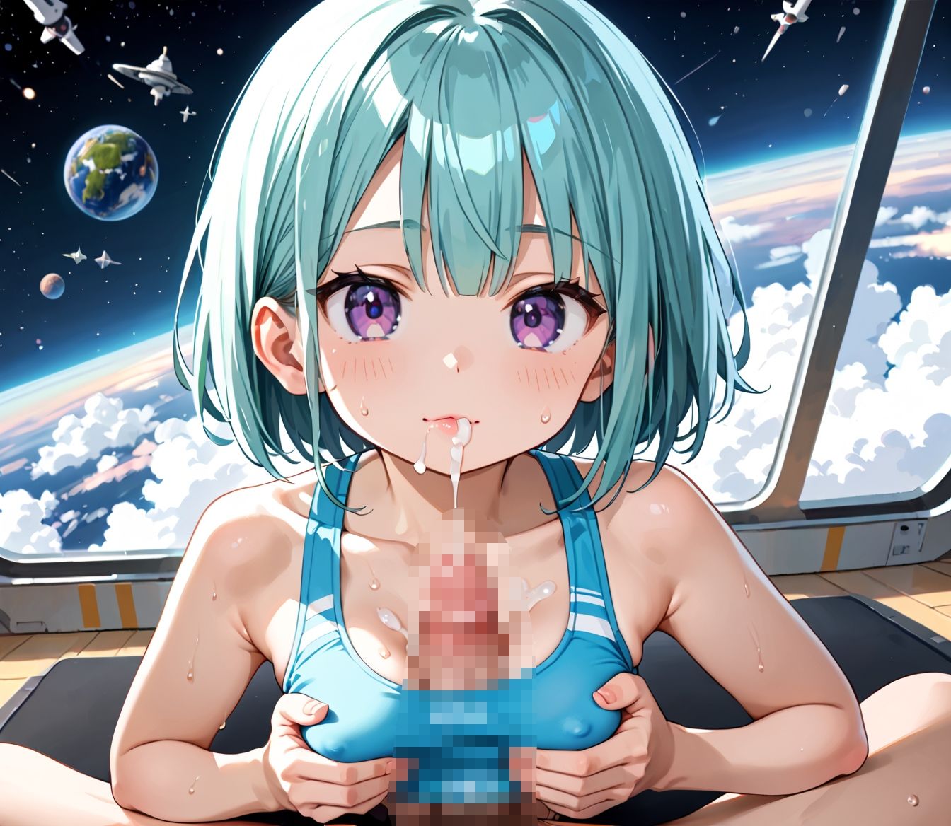 サンプル画像1:無重力でも重くなる、あなたへの想いpart.2(プリズムK) [d_651106]