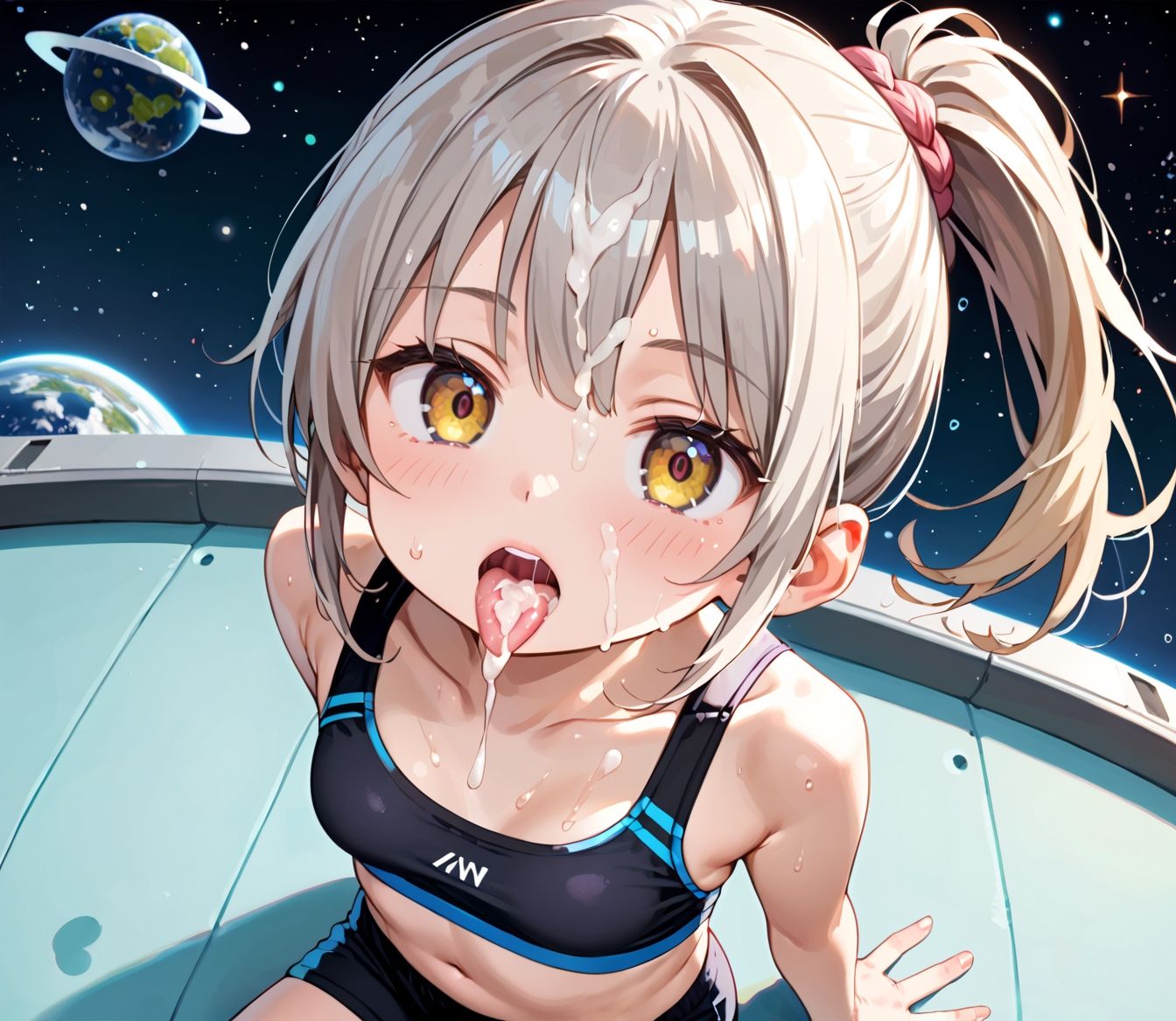 サンプル画像2:無重力でも重くなる、あなたへの想いpart.6(プリズムK) [d_651118]