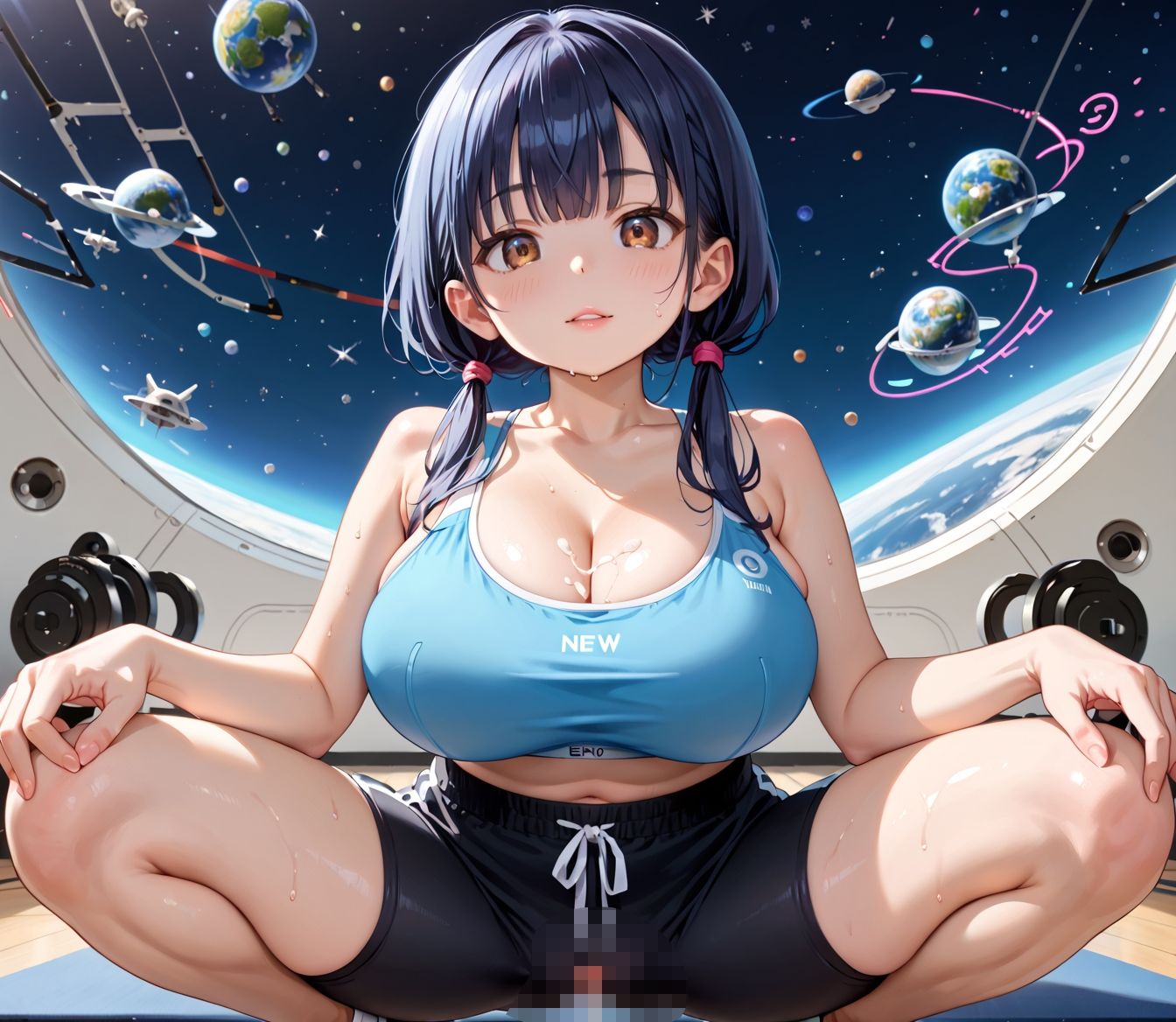 サンプル画像2:無重力でも重くなる、あなたへの想いpart.7(プリズムK) [d_651119]