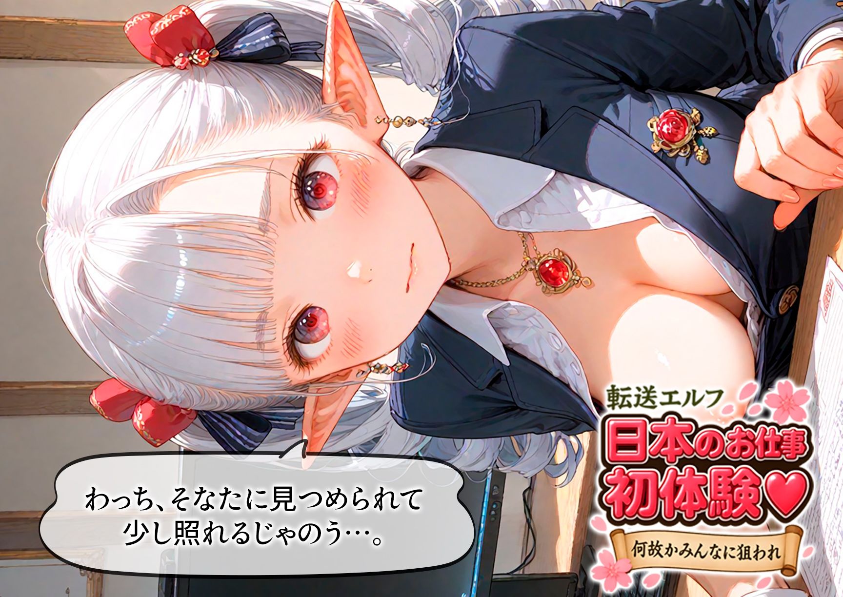 転送エルフ 日本のお仕事 初体験（ハート） 〜何故かみんなに狙われる〜 画像2