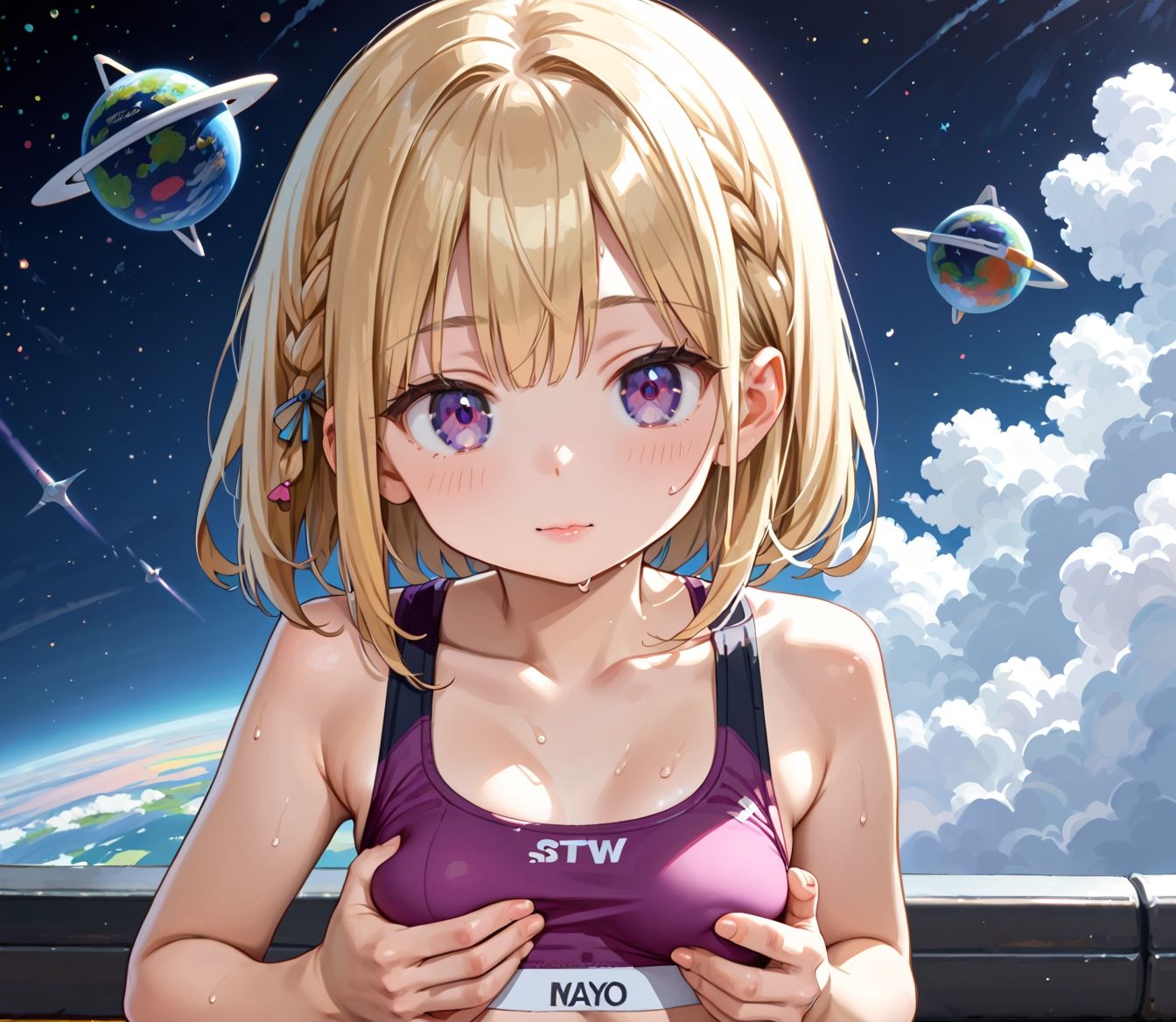 サンプル画像3:無重力でも重くなる、あなたへの想いpart.13(プリズムK) [d_651133]