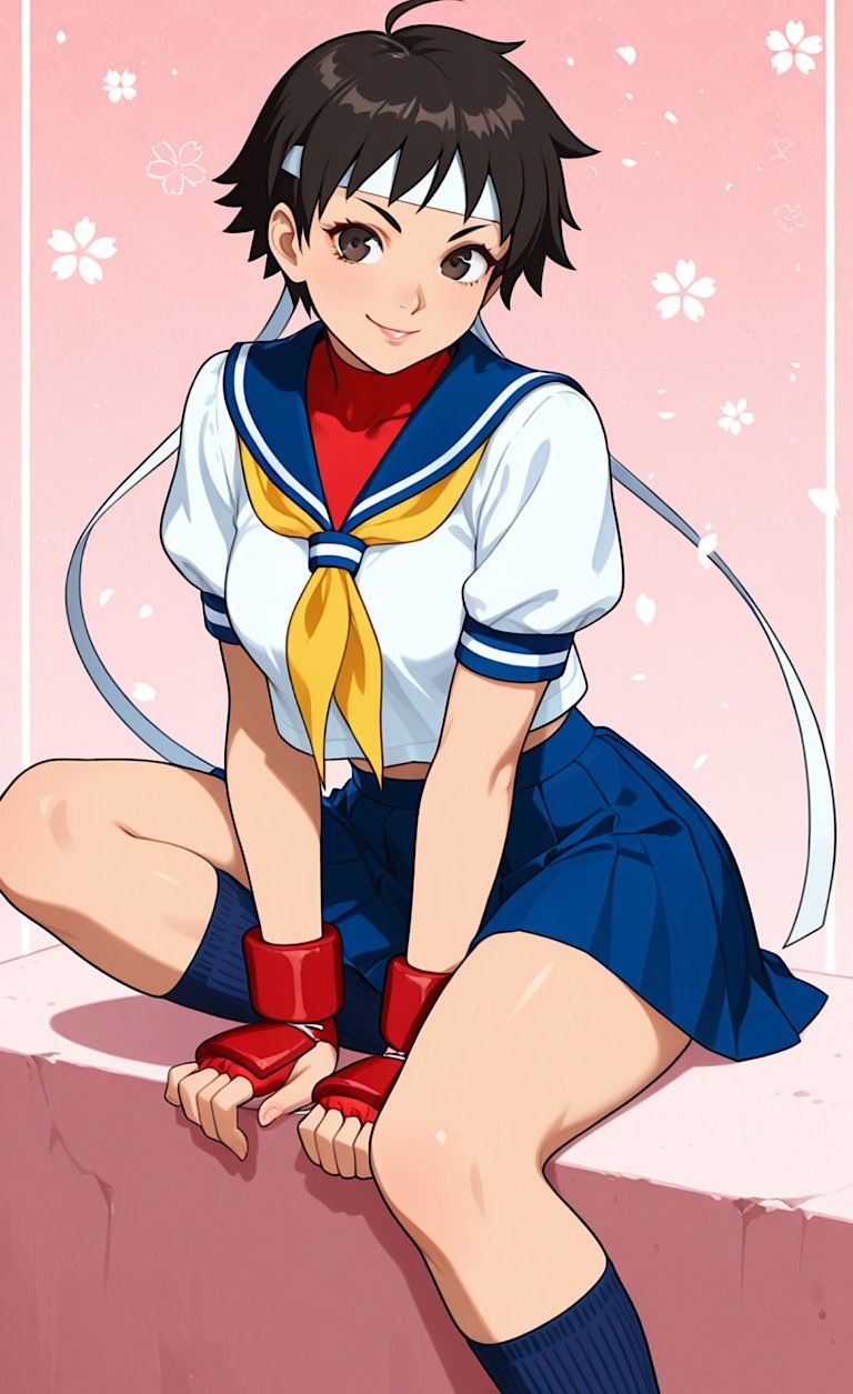 【スト◯ さくら！オヤジ達の中出し旋風脚の前にKO！】 画像10