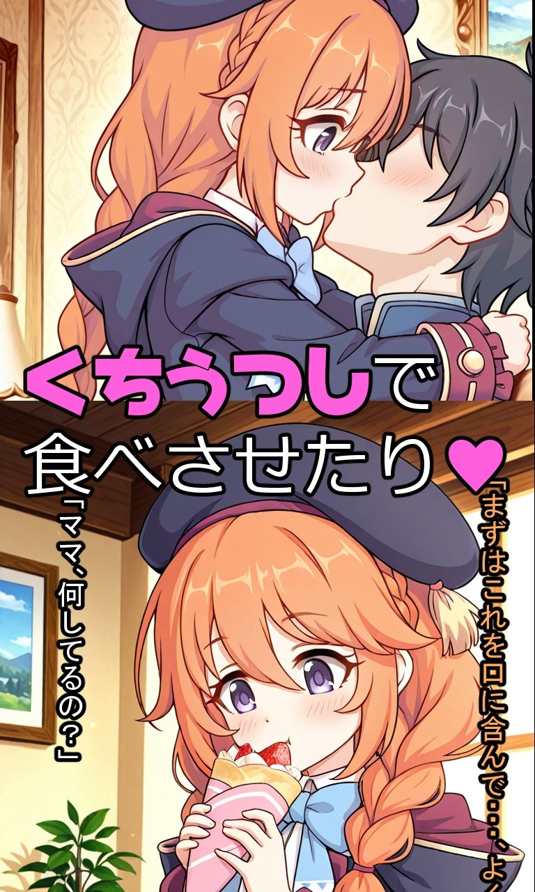 サンプル画像4:プリコ〇のママたち…(アフロヘアー) [d_651201]