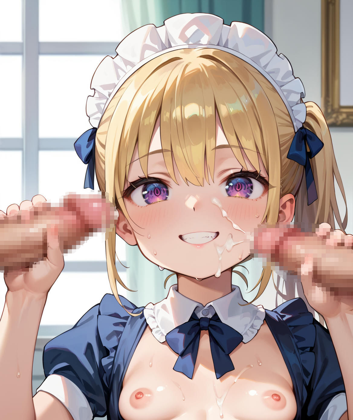 【ろんりぃちゅっぷりん】同人『すぐにヤらせてくれる僕の性処理メイドさん！2奉仕目』5