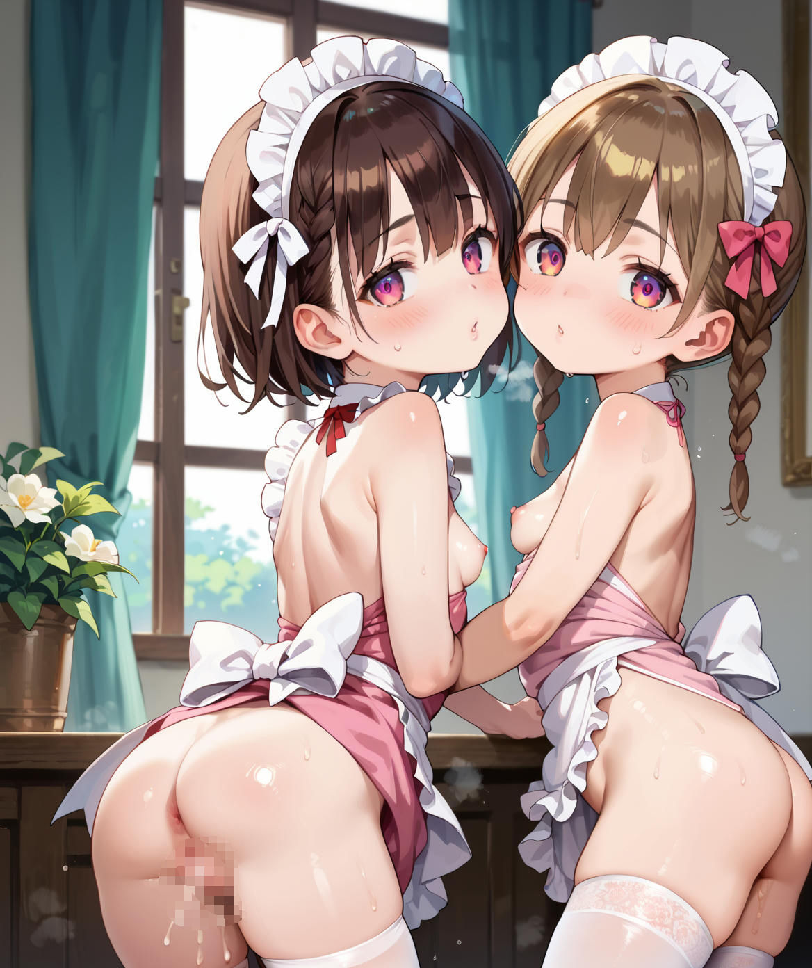 【ろんりぃちゅっぷりん】同人『すぐにヤらせてくれる僕の性処理メイドさん!6奉仕目』1