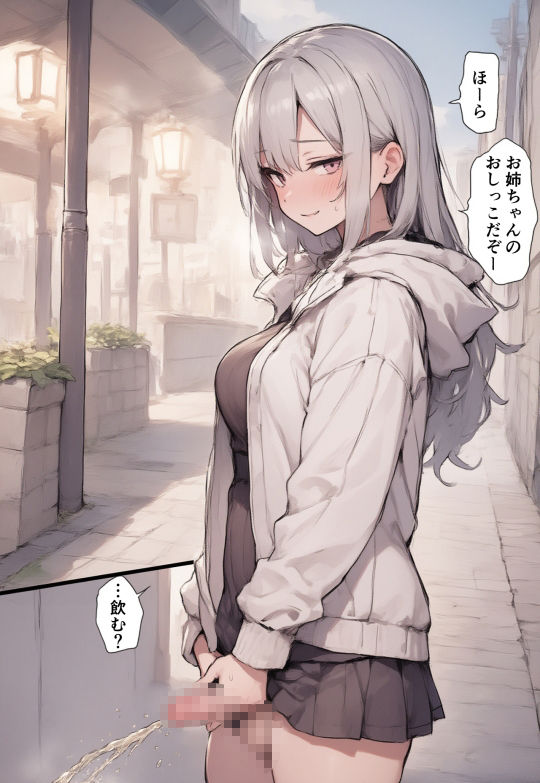 サンプル画像1:ふたなりちゃんたち（露出・放尿・青姦全142枚）(かすみ工房) [d_651430]