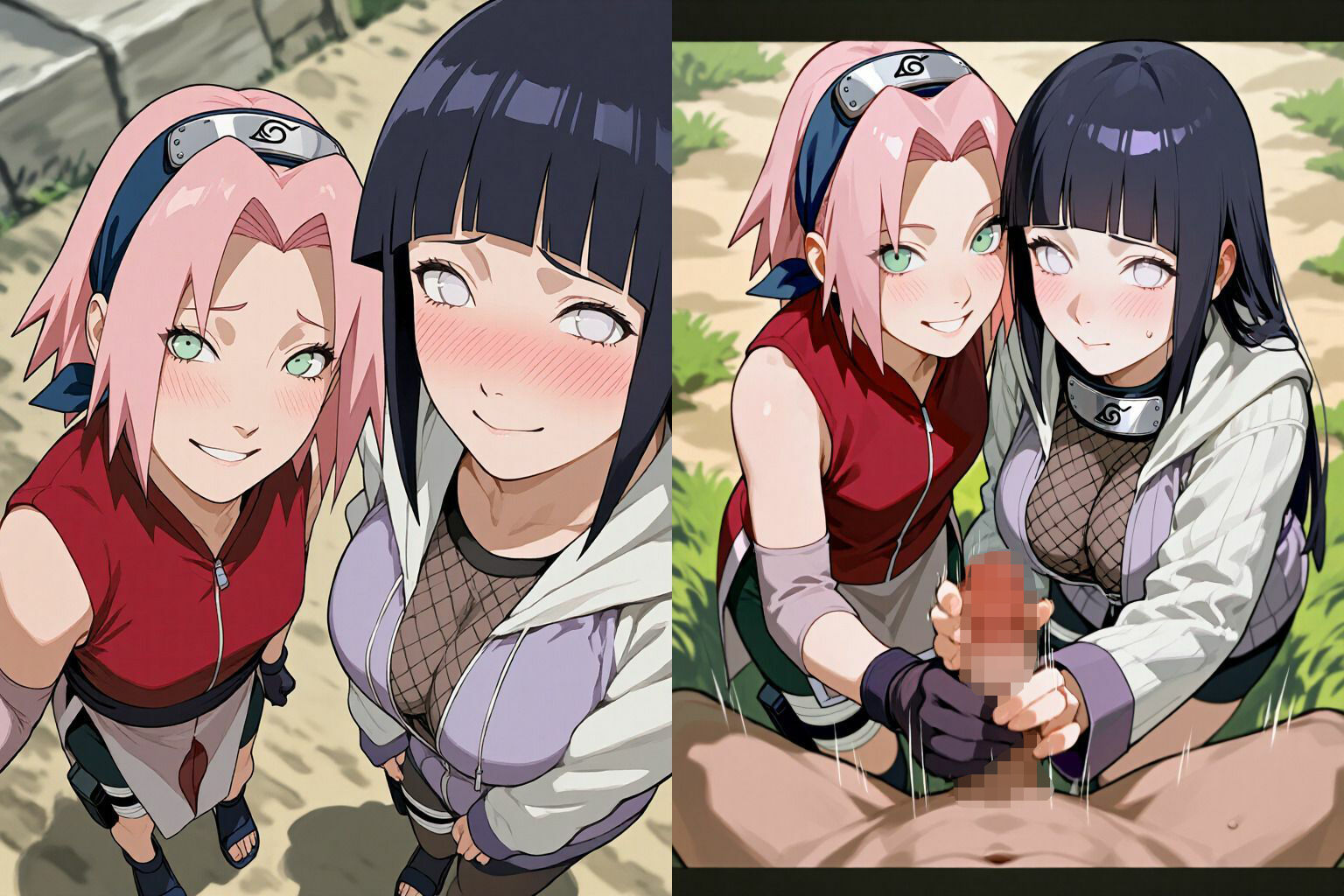 妻と彼女と3Pラブラブえっち。 画像7