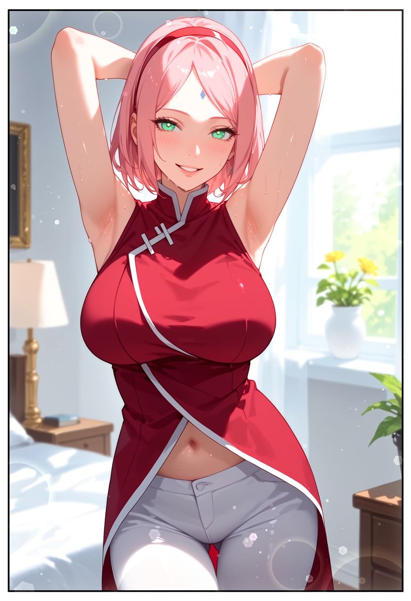 サンプル画像1:あの娘とえっちしたいんです…。-う〇はサクラ-(ぐーたんAIらぼ@Girls) [d_651452]