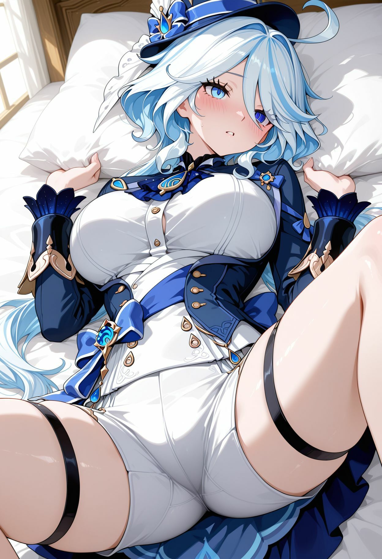 種付けおじさんがヒロインを孕ませる話【フリーナ】 画像1