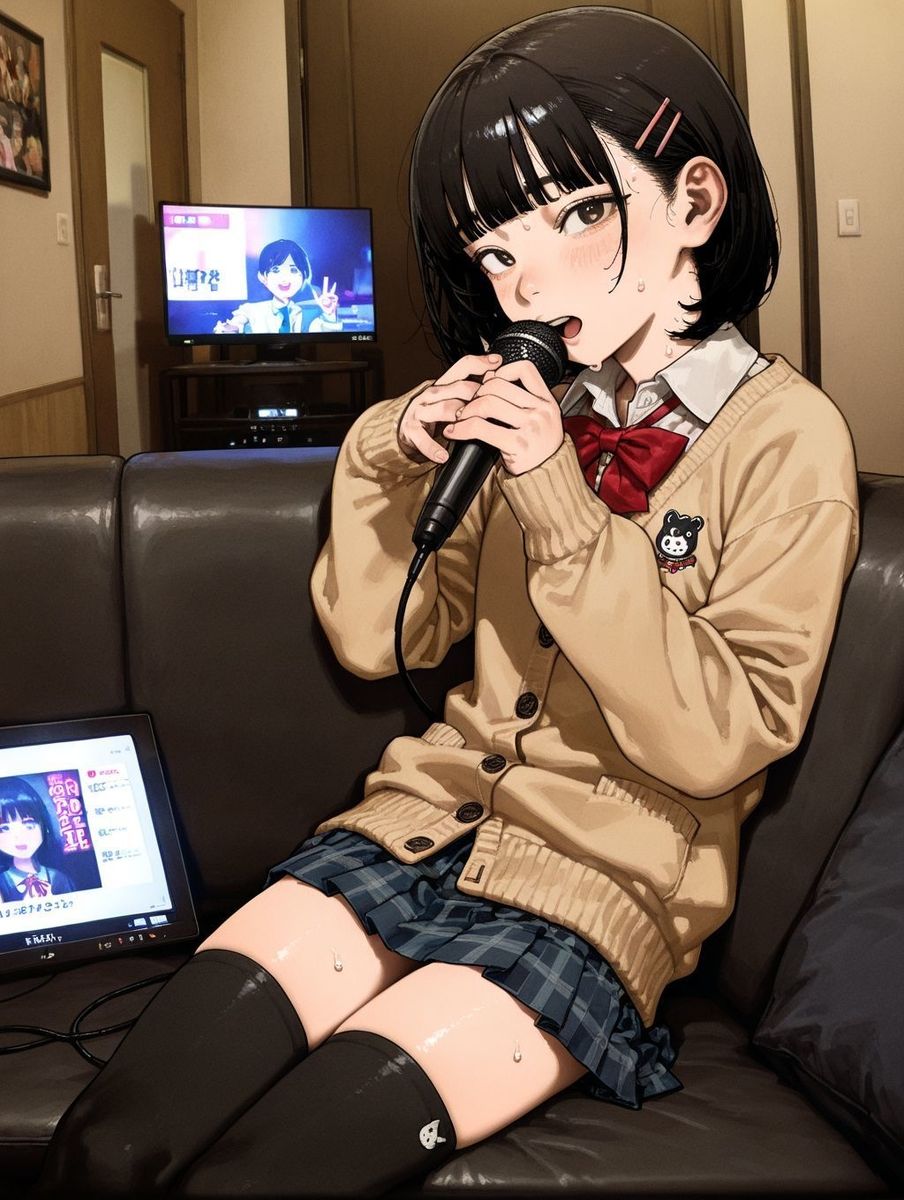 サンプル画像5:デート カラオケ編 モデルA(ふくさんぶつ) [d_651472]