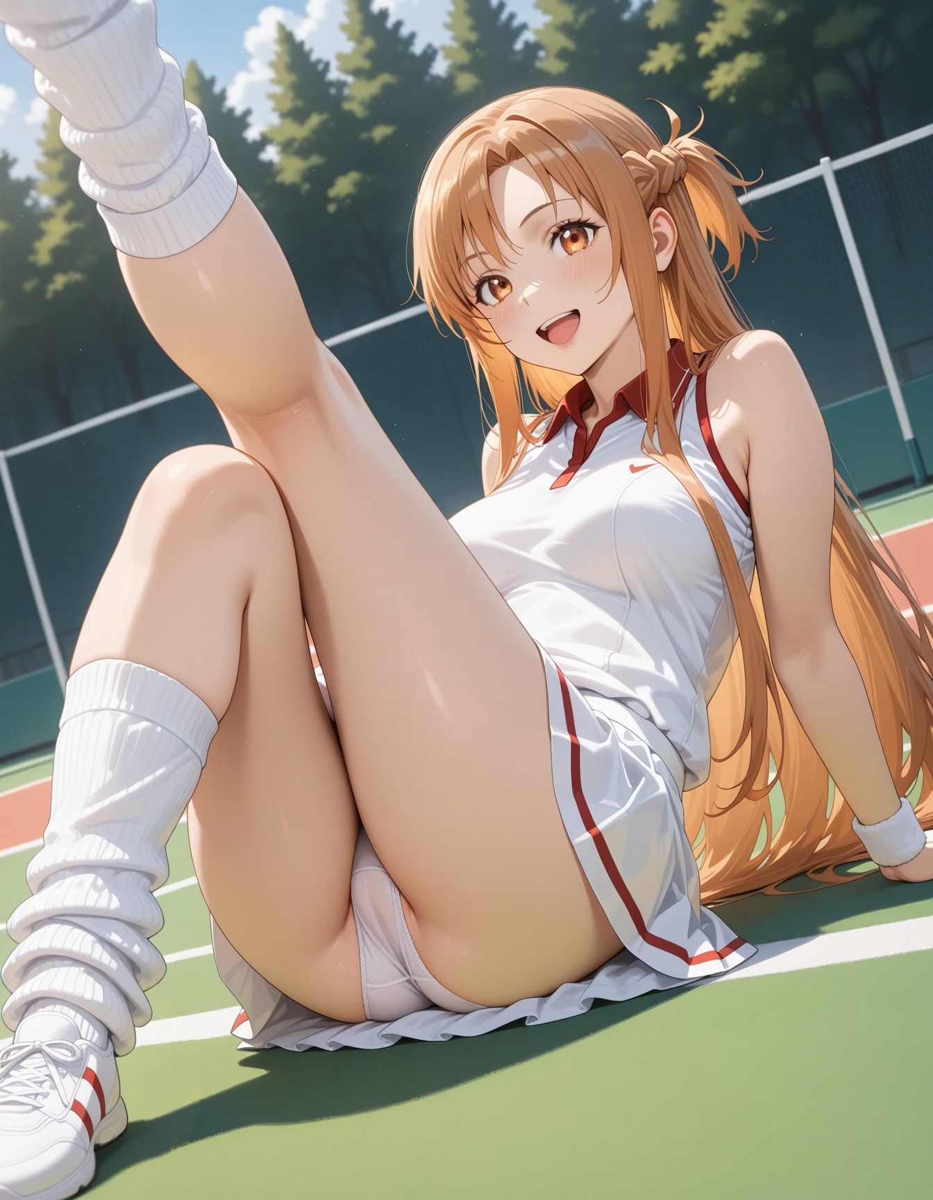 キモデブ達に輪●されたテニス少女 画像2