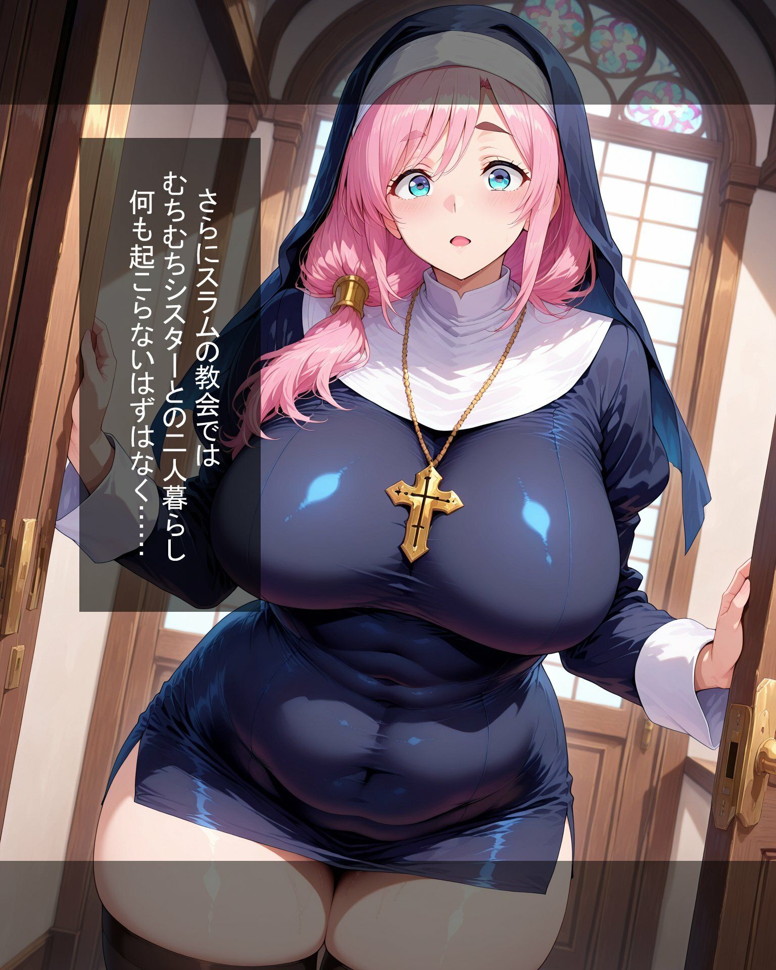 サンプル画像2:堕肉のシスター(ターンオーバー) [d_651500]