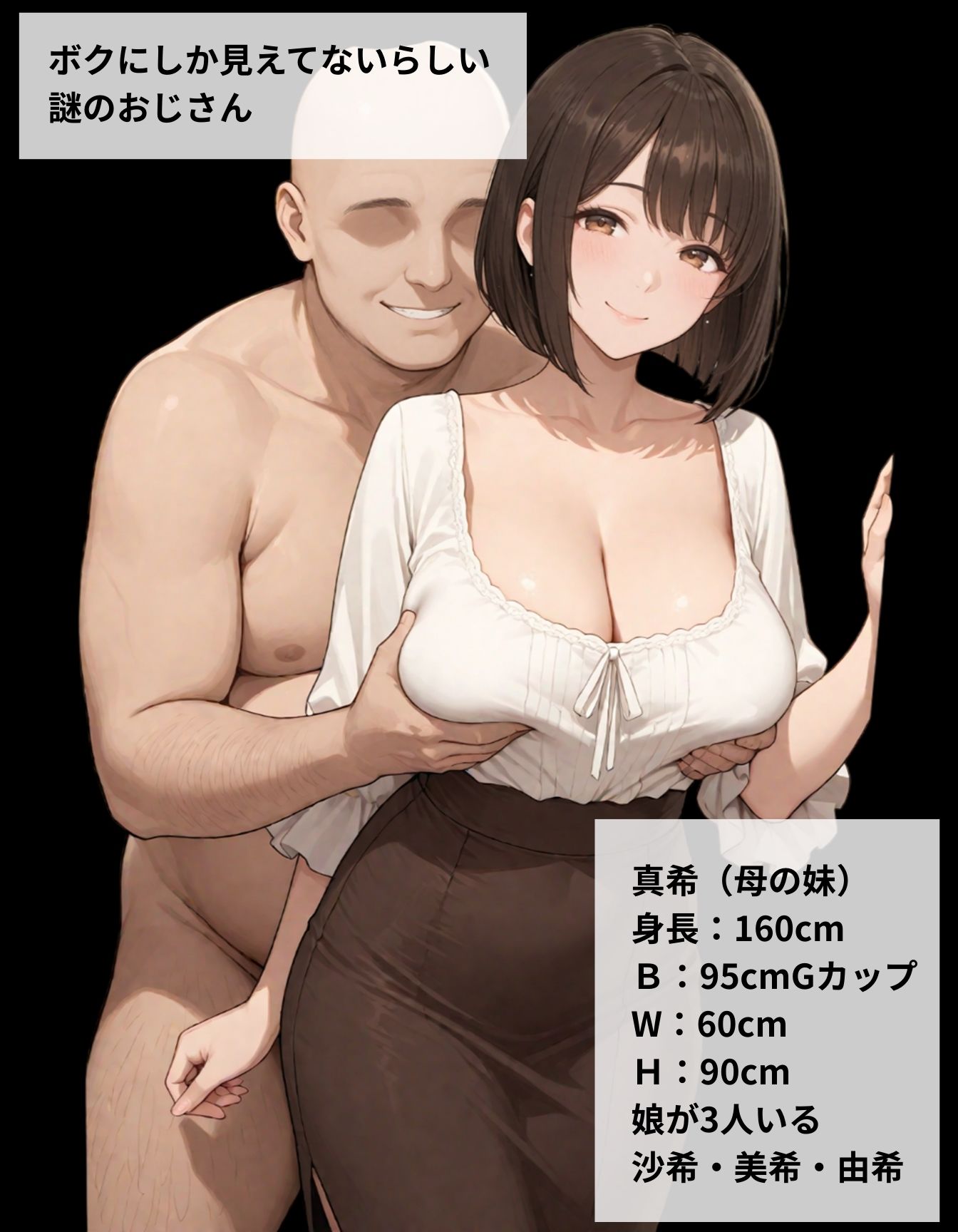 ボクにしか見えない謎のおじさん 真希おばさん編 画像2