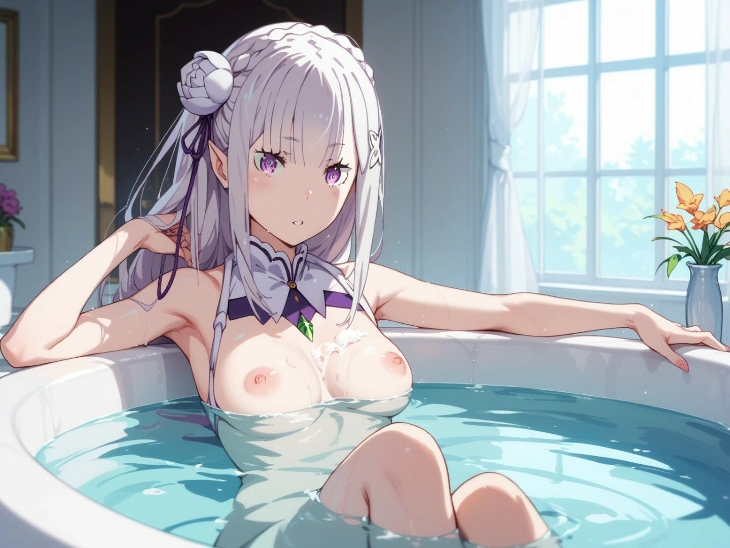 エ〇リアがいろいろな男性と……エッチなイラスト集! 画像2