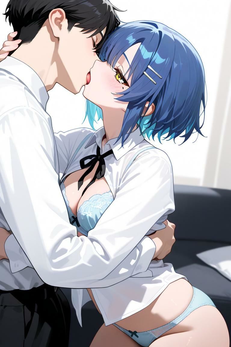 サンプル画像2:H the ROCK！ 500枚(AI kawaii girl) [d_651562]