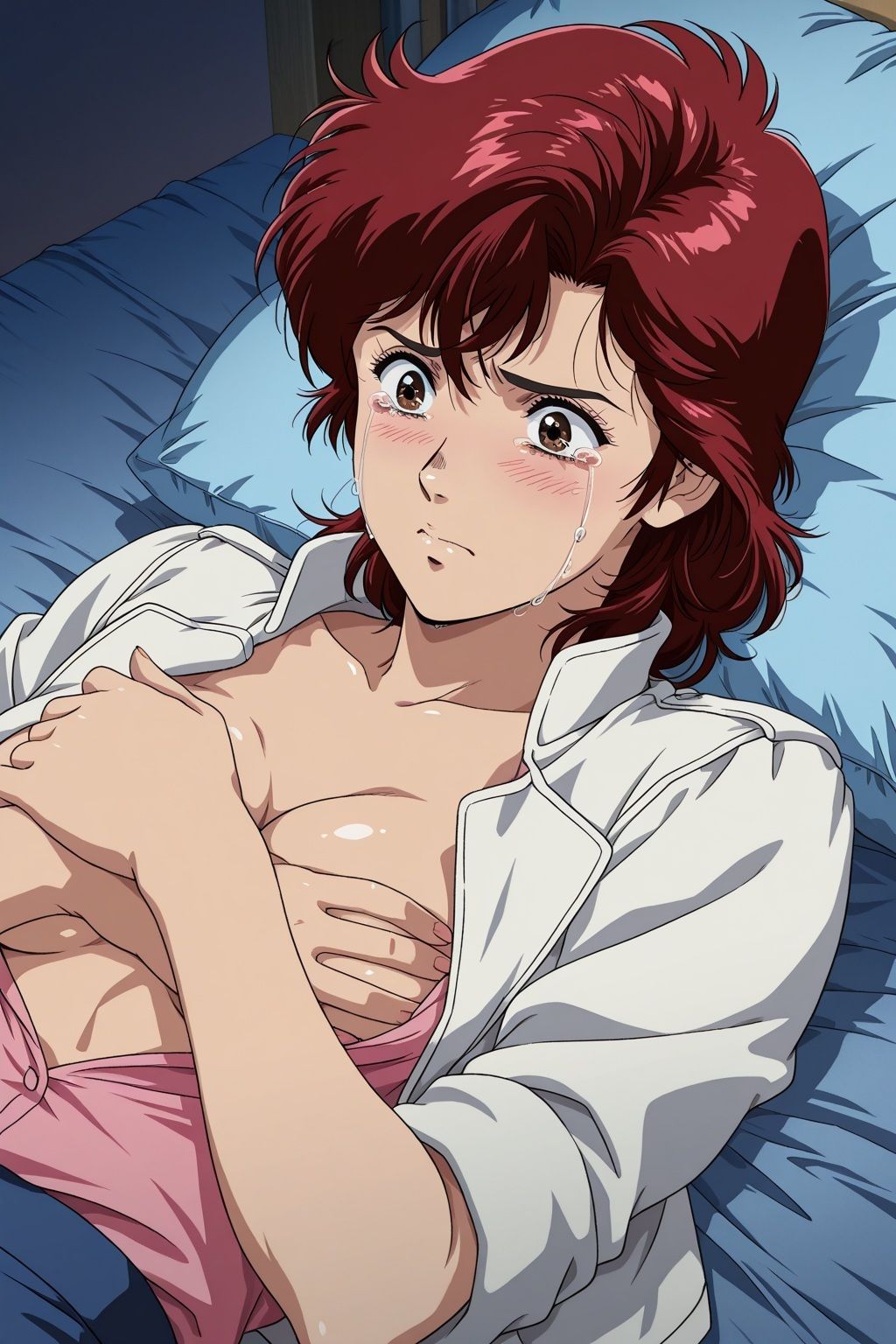 サンプル画像2:捕らわれた香×冴子 ●辱生中出し本番(ひとつなぎの秘宝館) [d_651582]