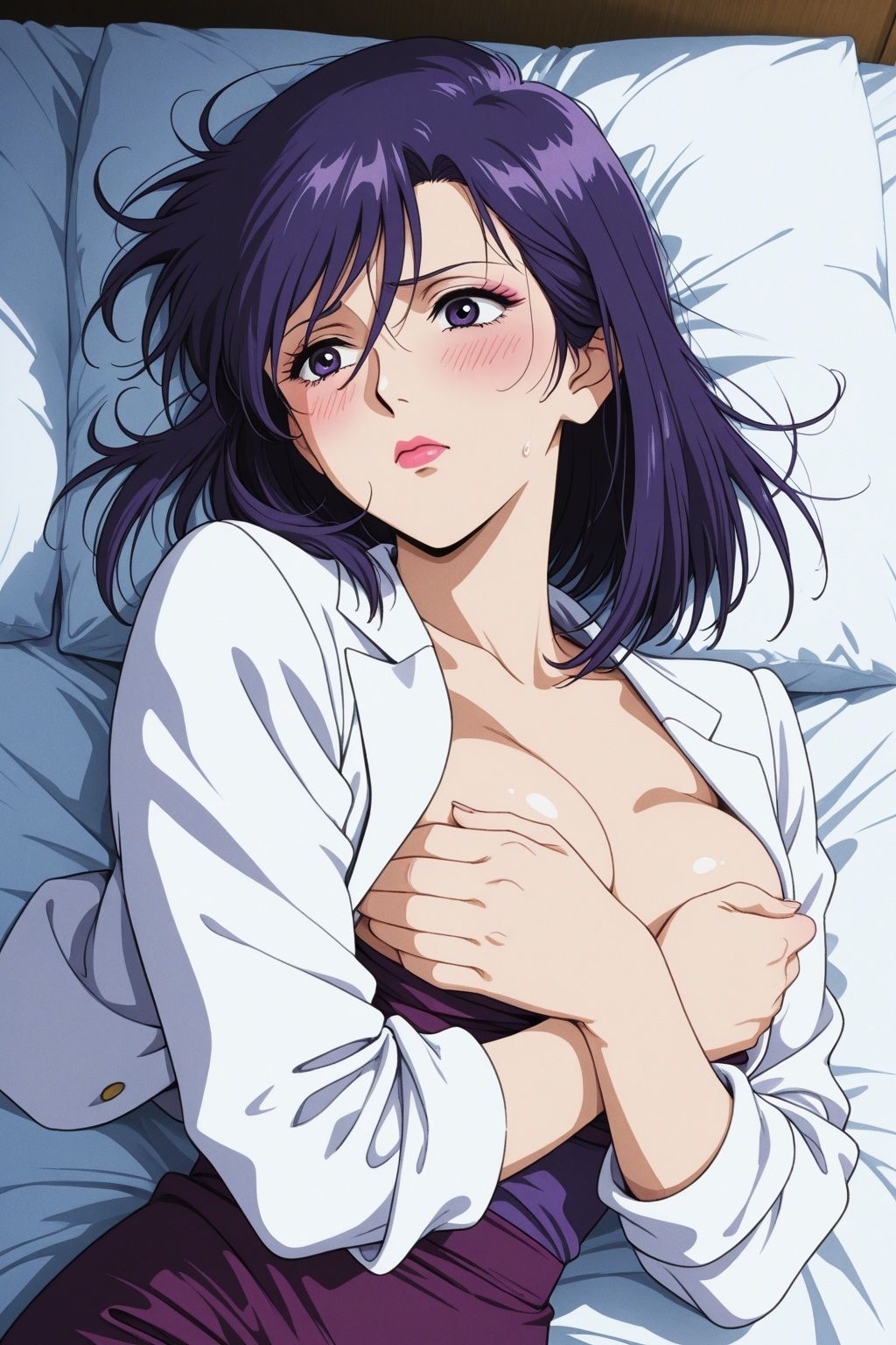 サンプル画像5:捕らわれた香×冴子 ●辱生中出し本番(ひとつなぎの秘宝館) [d_651582]