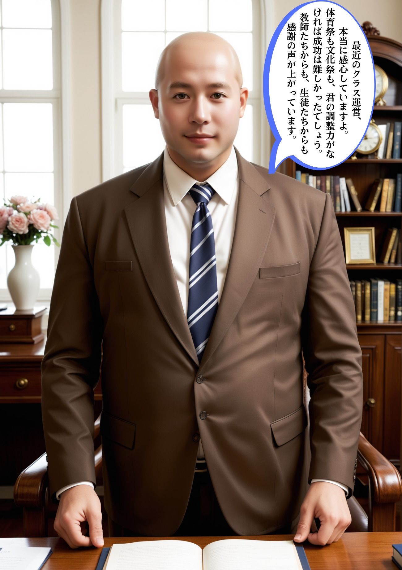 サンプル画像5:催淫洗脳          明るく前向きな  学級委員長(シロウトAI美女AMU) [d_651617]