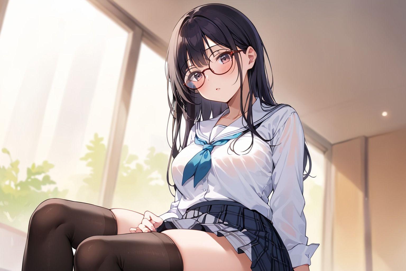 サンプル画像1:無気力美女にキモオタ絶倫男子が種付けピストンを繰り返す(SYK出版) [d_651636]