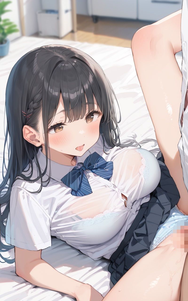 サンプル画像2:有名進学〇校に通う清楚で可愛い親友の彼女を寝取るだけでなく孕ませるまで肉便器にする(むっちりまるがお) [d_651663]